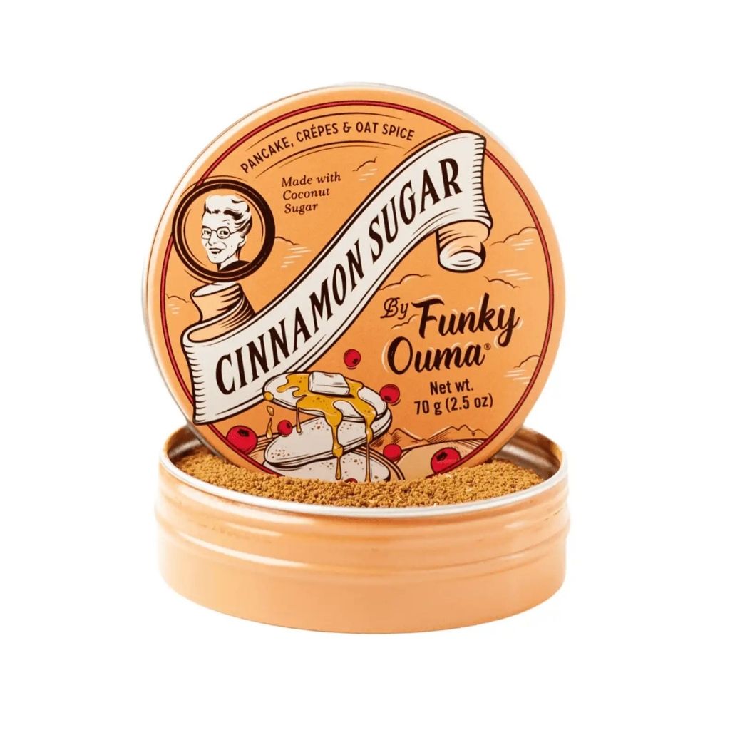 Funky Ouma Cinnamon Sugar – Travel Tin (50g)