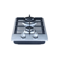 Delta 2-Burner Stainless Steel Gas Hob | Built-In Gas Cooktop