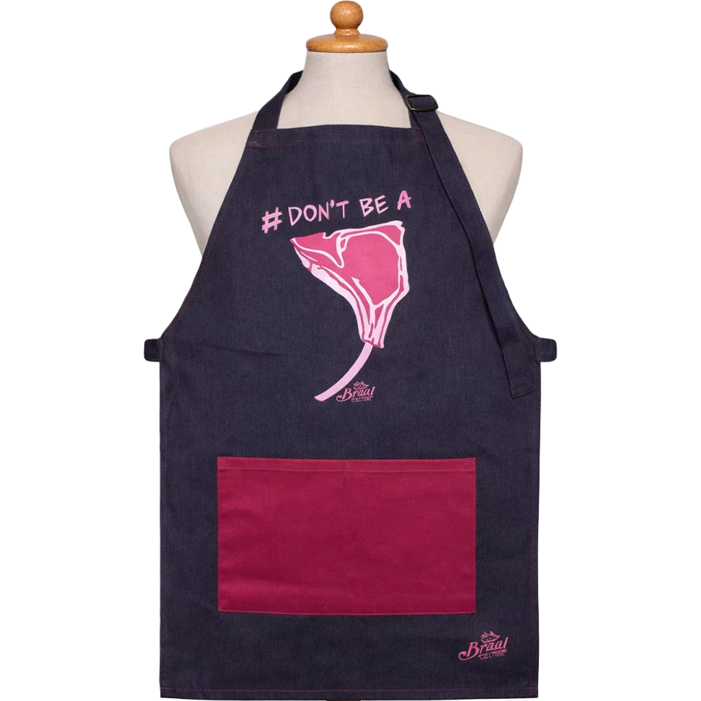 Don’t Be A Tjop” Apron – Funny South African Braai Apron 🔥