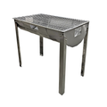 Drum Braai –Stainless-Steel - The Ultimate South African Braai Experience