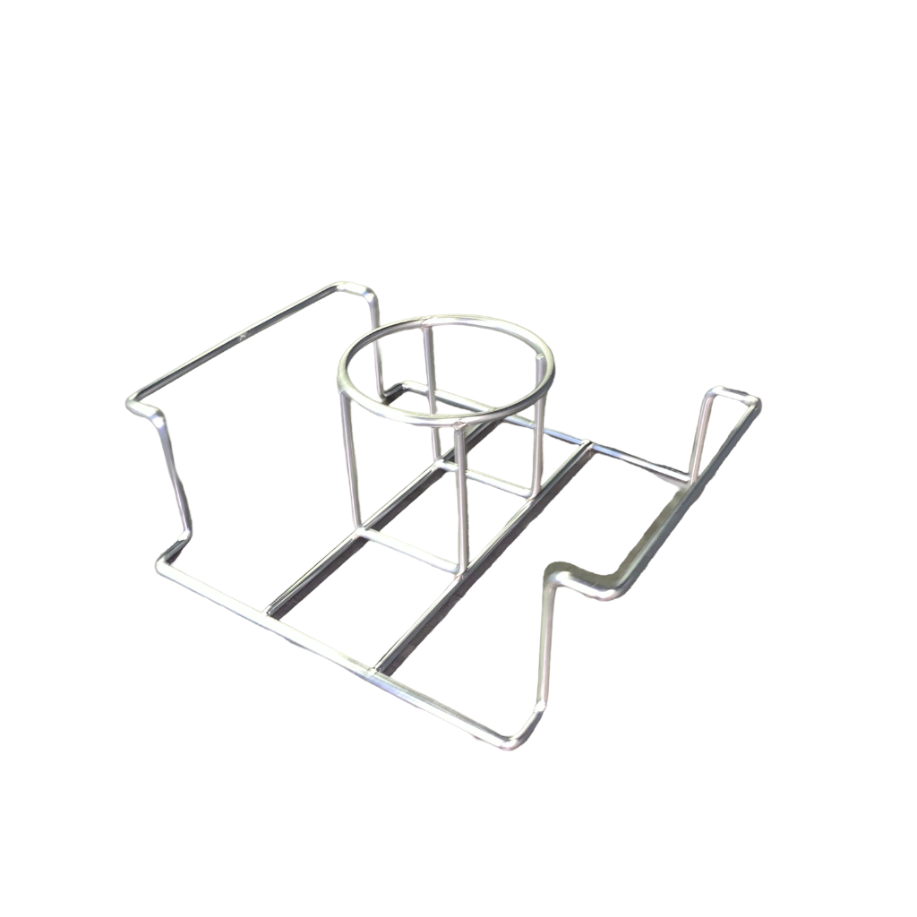 Blik Hoender Stand – Single Chicken Vertical Roaster S/S