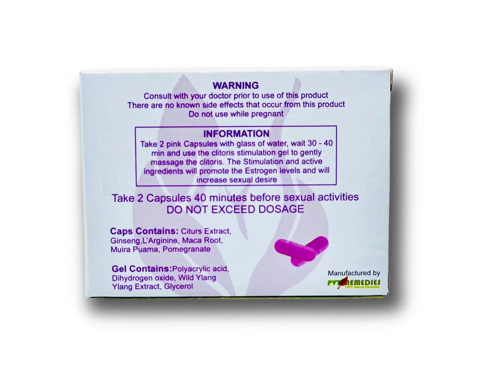 Woestyn-Roos Female Libido Booster