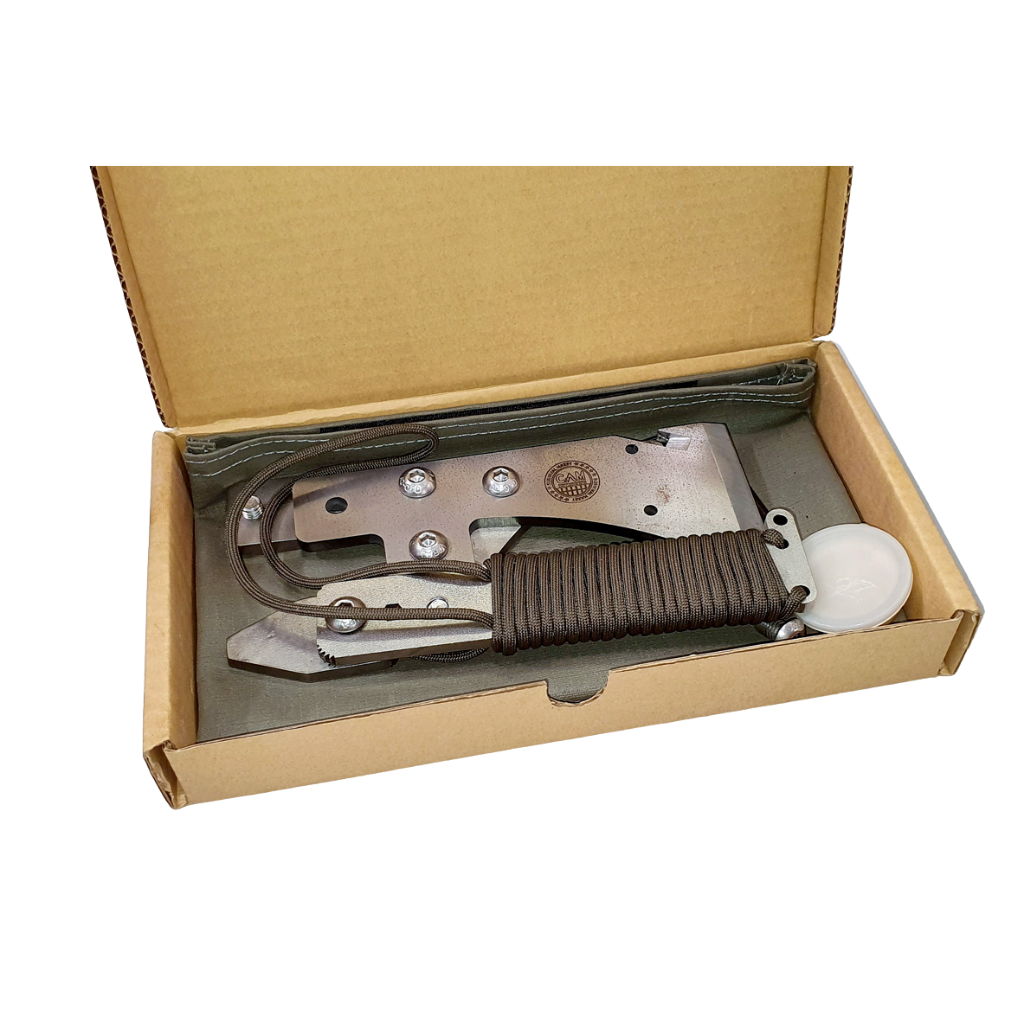HAXET Modular Multi-Function Axe Tool Set | Compact Hatchet, Axe, Hammer & Chisel |