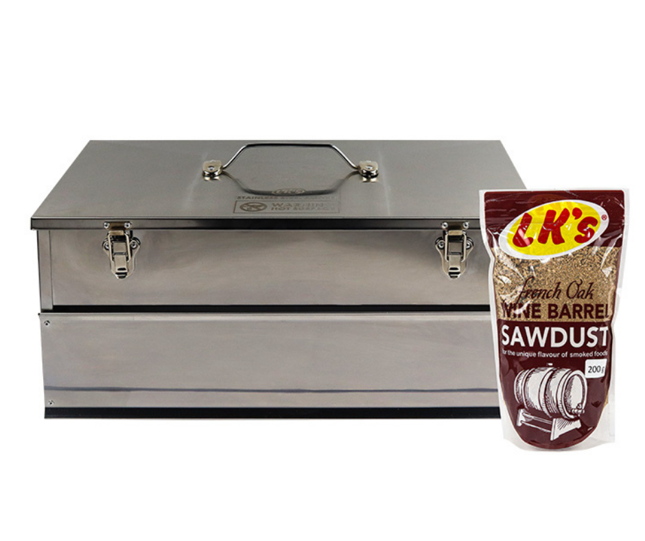 LK’s Smokers – Stainless Steel.