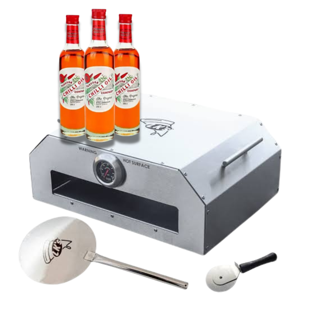 LKS Premium Pizza Oven + Banhoek Chili Oil Set