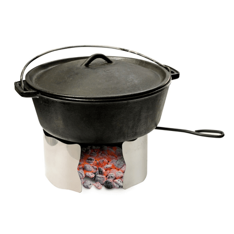 LK’s Potjie Wind Shield(STAINLESS-STEEL)