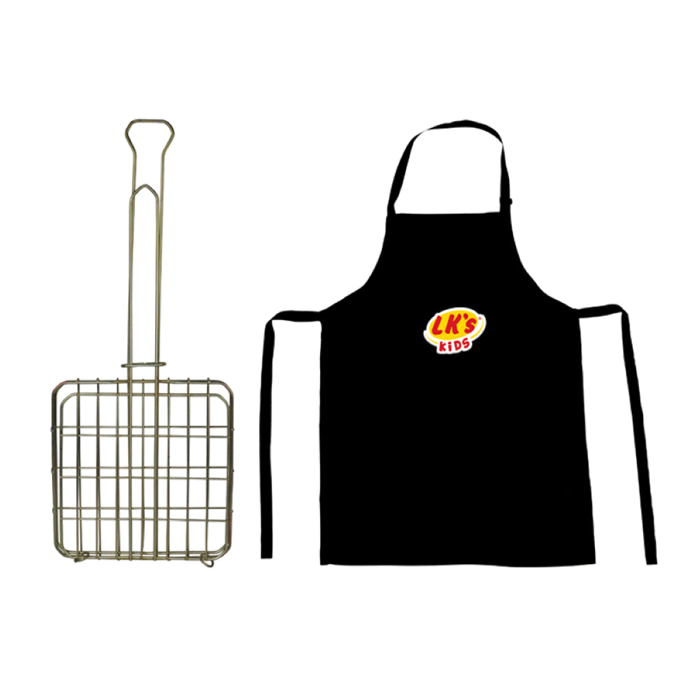 LK’s Kiddies Grid &amp; Apron Set