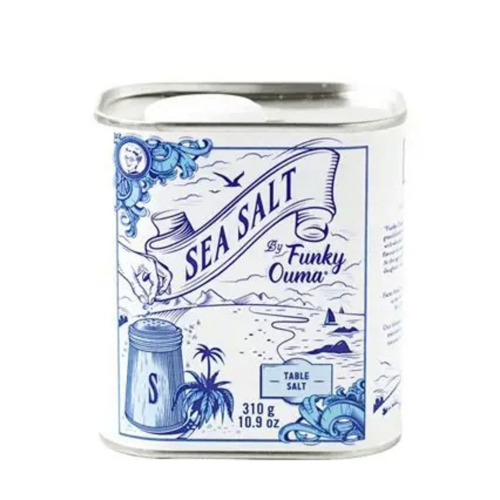 Funky Ouma Sea Salt Tin 250g