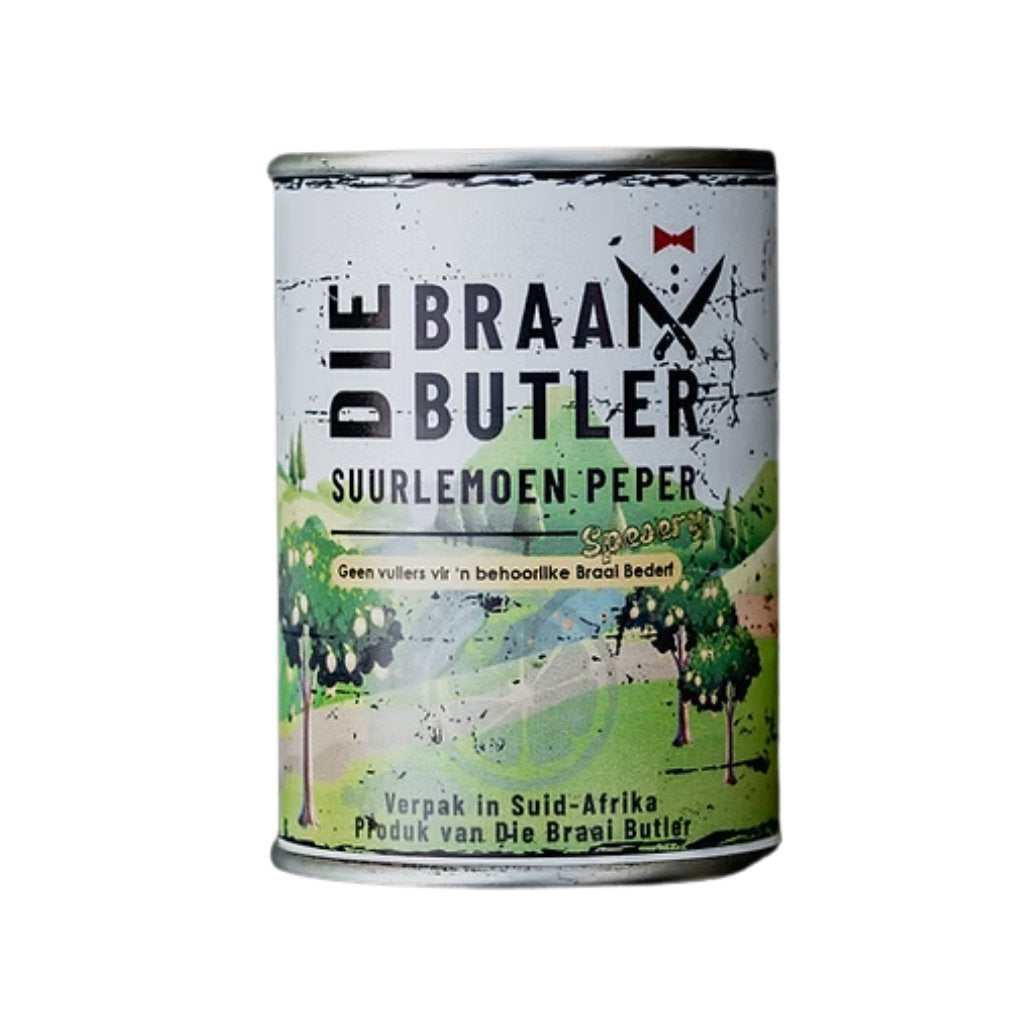 Die Braai Butler — Suurlemoen / Suurlemoen Peper Braai Spice