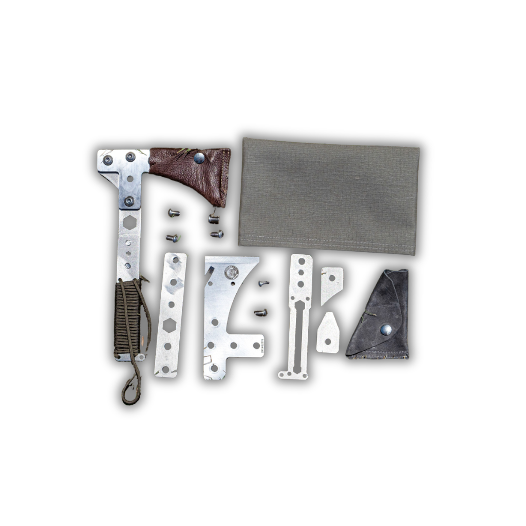 HAXET Modular Multi-Function Axe Tool Set | Compact Hatchet, Axe, Hammer & Chisel |