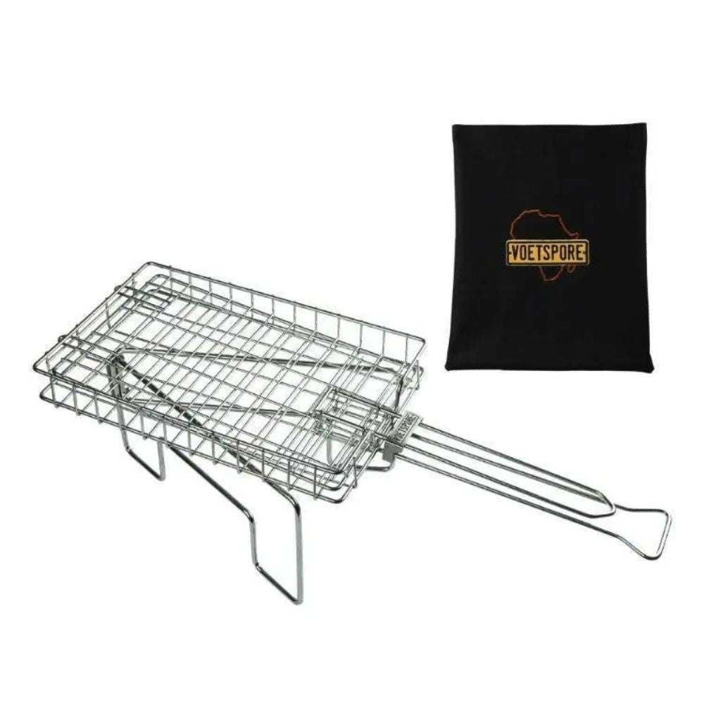 Voetspore Camper: Grid, Stand & Bag (Sliding Handle – Adjustable Grid)