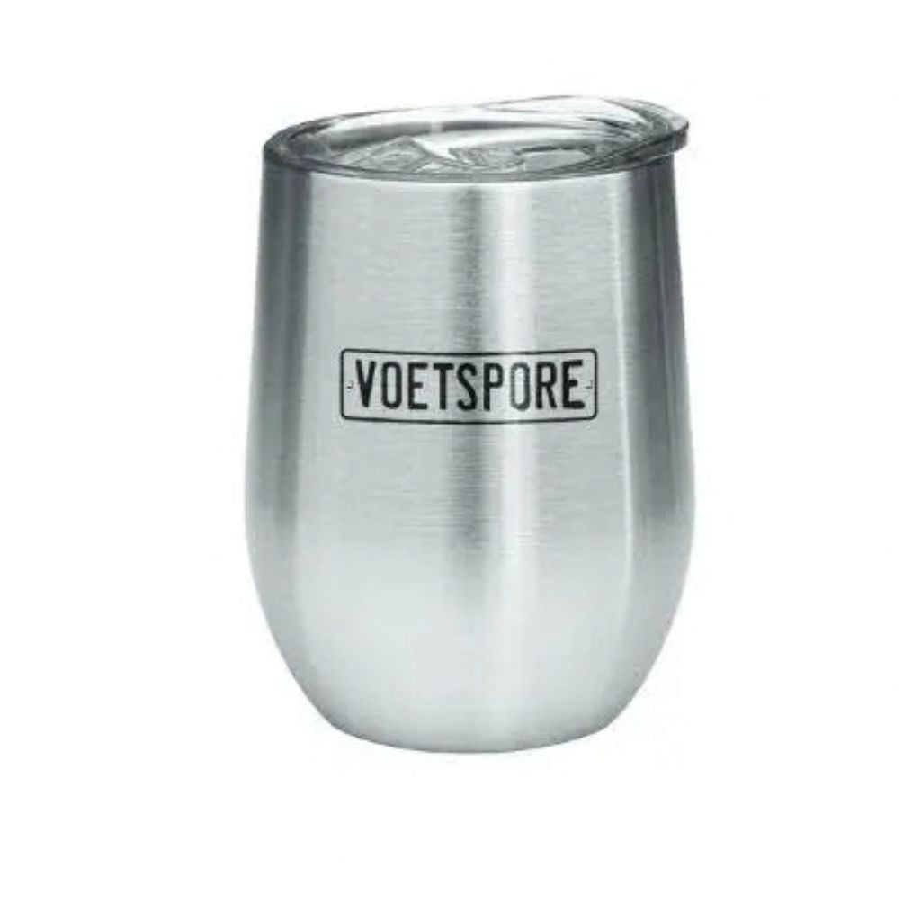 Voetspore Stainless Steel Wine Cup 400ml | Camping & Braai