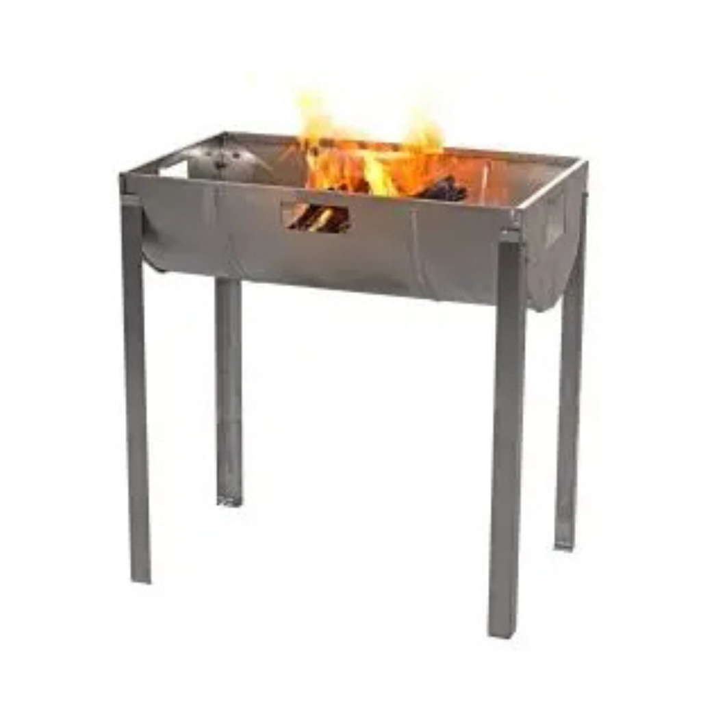 Drum Braai –Stainless-Steel - The Ultimate South African Braai Experience