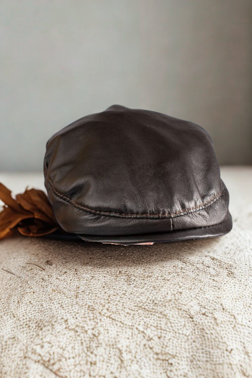 Genuine Leather Cap