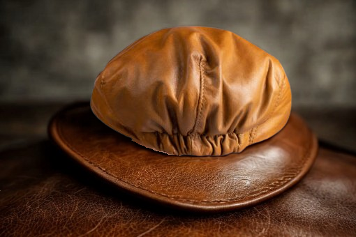 Genuine Leather Cap